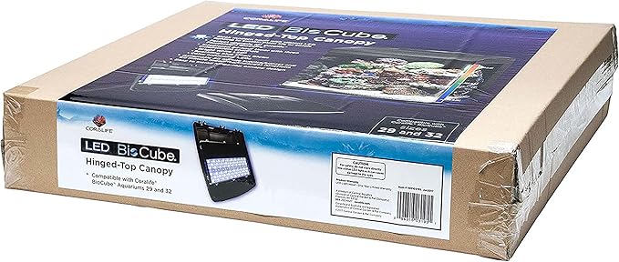 Coralife BioCube LED Aquarium Fish Tank Replacement Lid Canopy, 29/32 Gallon-PawvioPets