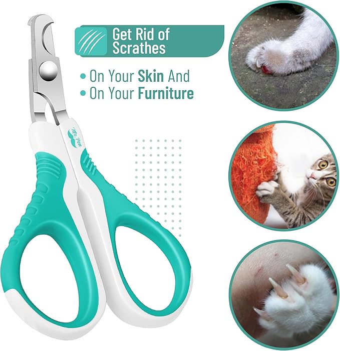 Mr. Pen- Cat Nail Clipper, Sky Blue Cat Nail Trimmer, Cat Nail Clippers, Cat Claw Clippers, Cat Clippers for Nails, Pet Nail Clippers, Kitten Nail Clipper, Small Dog Nail Clipper Cat Claw Trimmer-PawvioPets