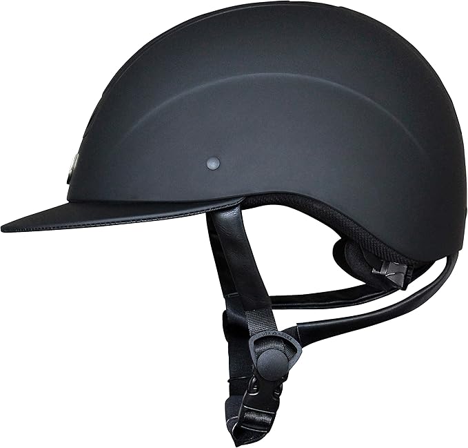TIPPERARY EQUESTRIAN Horse Riding Helmet - Royal Wide Brim - English Style Protective Horseback Riding Apparel - Safety Helmet with Cooling Ventilation-PawvioPets