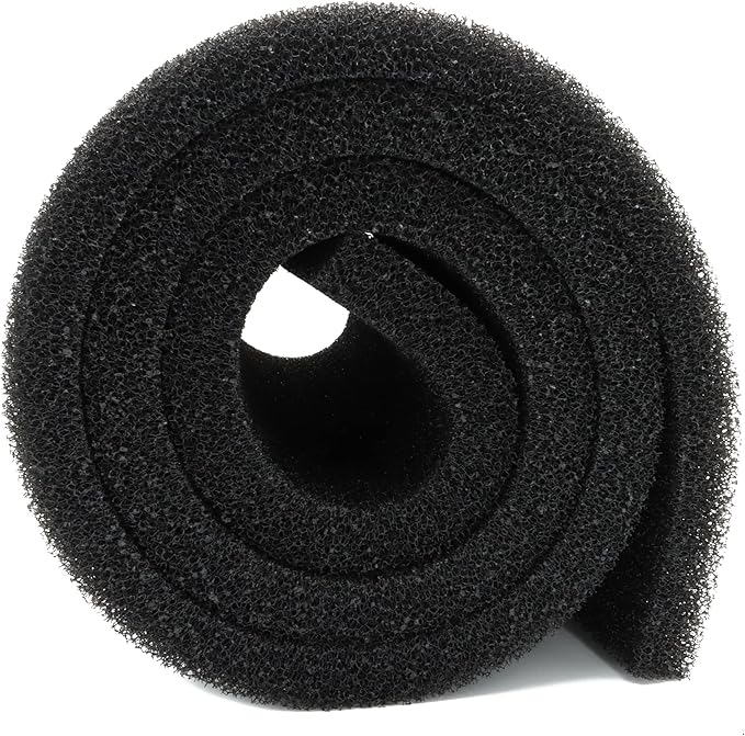 ALEGI Aquarium Filter Media Foam Material Cut to Fit, 36" x 12" x 1" / 72" x 12" x 1" Bio Pre Filter Sponge Pad Sheet for Fish Tank (12" x 72" x1"-20ppi)-PawvioPets