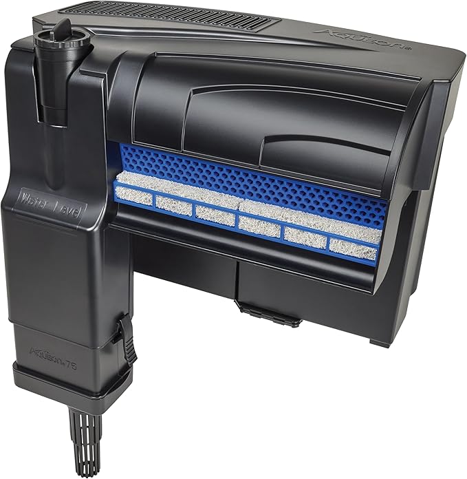 Aqueon Aquarium Fish Tank SmartClean Power Filter with EcoRenew Filter Cartridge, 50-90 Gallons-PawvioPets