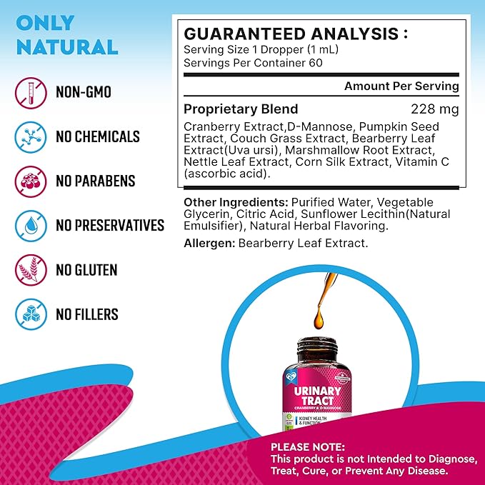 Beloved Pets Cat & Dog Urinary Tract Infection Treatment & Natural UTI Medicine Cranberry-Kidney+Bladder Support Supplement - Best Prevention Incontinence, Bladder Stones-PawvioPets