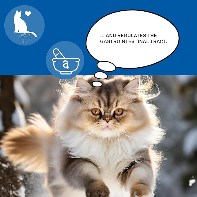 animaux - Gastro Balance for Cats, Supports Gastro-intestinal Tract, Prevents Diarrhoea, Constipation, Hairballs & Flatulence, supplementary probiotics, 90 chewable Tablets, 90 Days Supply-PawvioPets