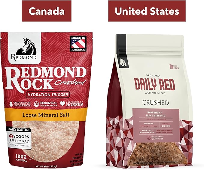 Daily Red Crushed Loose Minerals | Mineral Salt + Electrolyte Supplement for Horses-PawvioPets