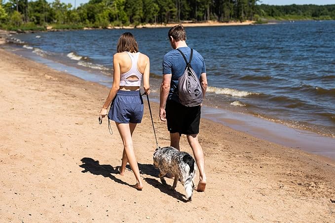 Dog Travel Bag – Large Capacity Pet Food Organizer with Backpack Leash, Water-Resistant & Food-Safe, Includes ID Tag – Travel Gear for Dogs, Hiking, Camping & Road Trips (Green)-PawvioPets