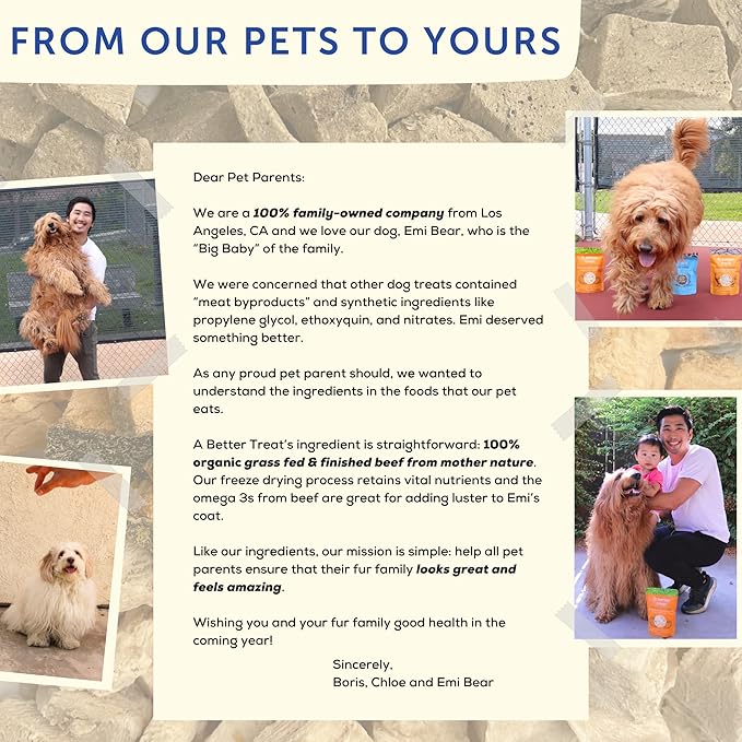 A Better Treat – Organic, Freeze Dried, Single Ingredient, 100% Grass Fed and Finished Beef Liver Dog Treats, Cat Treats | Natural Healthy | Grain Free, High Protein, Diabetic Friendly | Made in USA-PawvioPets