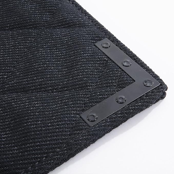 BALAPET Durable Chew Proof Dog Bed with Metal Rivet Corner for Medium Dogs, Stable Kennel Pad Mat for Teething Puppy, Durable Indoor Outdoor Crate Pad for Medium Dog Crates, 35"x22"-PawvioPets