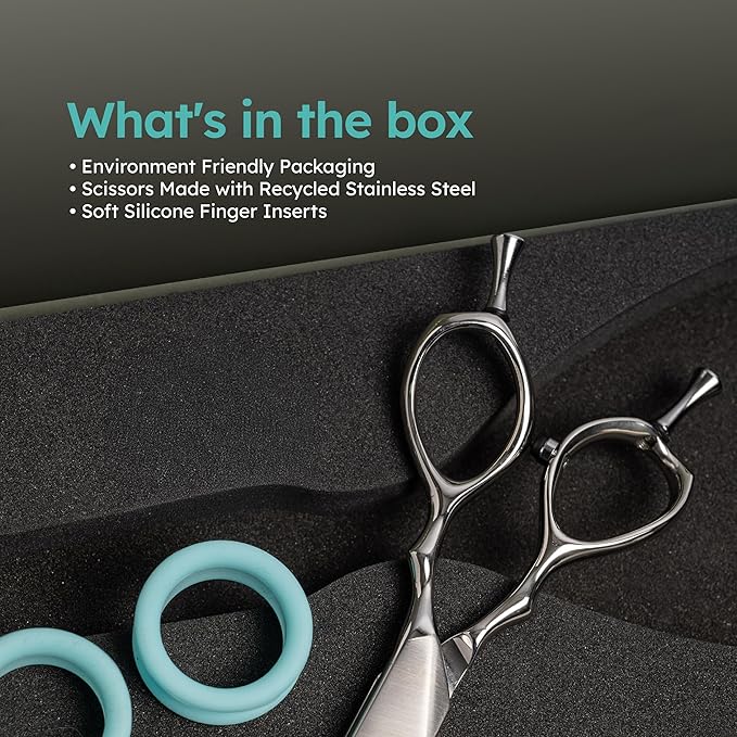 7" Dog Grooming Scissors – Sawtooth Blade, VG10 Stainless Steel for Sharpness, Durability, and Edge Retention, Perfect for Grooming Maltese, Yorkie, Schnauzer-PawvioPets