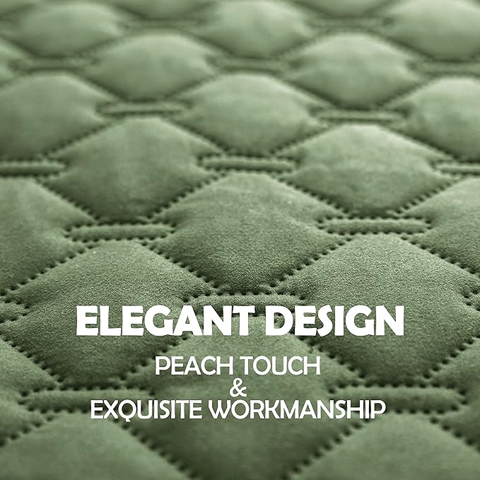 gogobunny 100% Double Sided Waterproof Dog Blanket Soft Pet Bed Cover Reversible Protect Furniture Couch Sofa Car for Puppy Cat Kids (Dark Green/Light Green, 30x80 Inch (Pack of 1))-PawvioPets