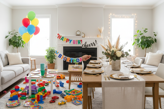 The 15-Minute Party Reset: How to Transform Your Space Between Events (Without a Full Cleanup!)