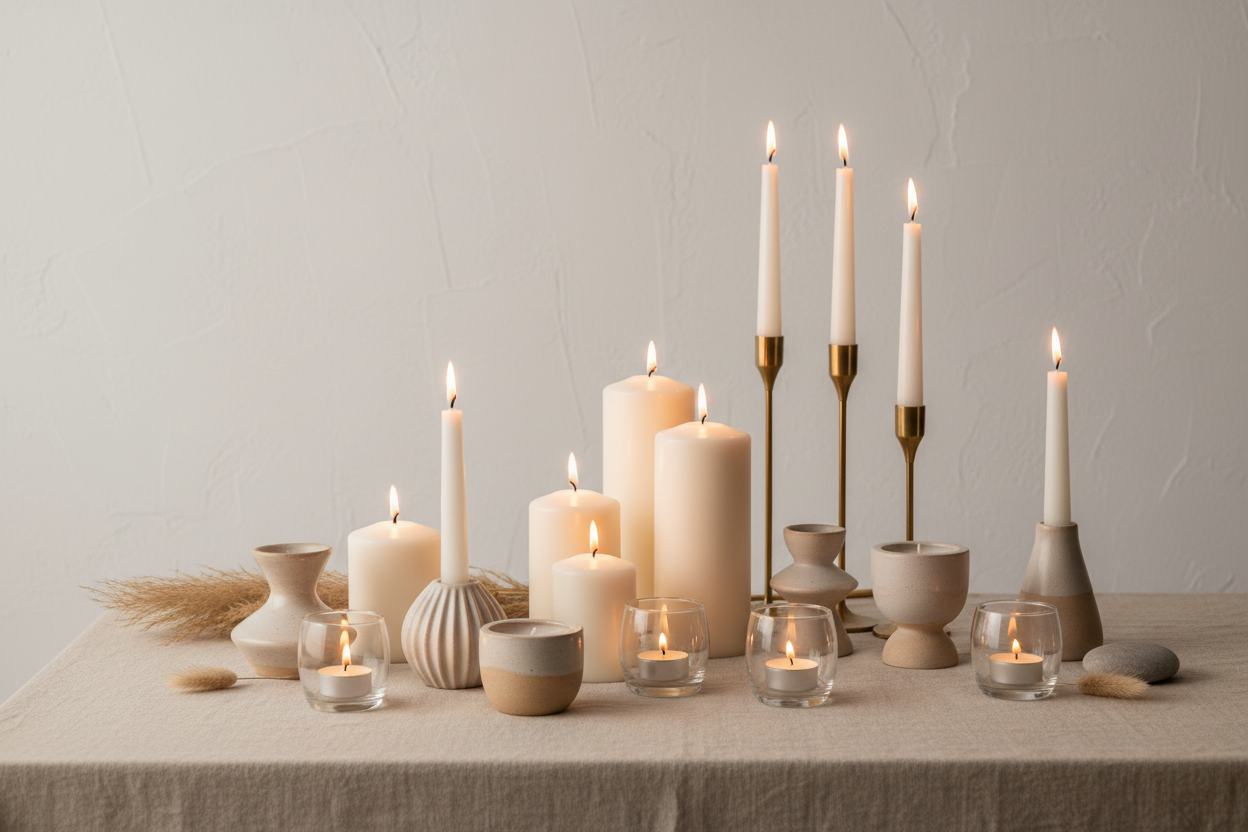 Candles & Holders