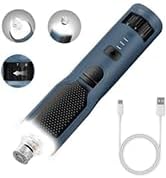 Dog Nail Grinder 7-Speed & 360° LED Light, Professional Pet Nail Grinder for Dogs and Cats, Electric Dog Nail Trimmer Painless Paws Grooming & Smoothing Tool for Large Medium Small Dogs Cats Pets-PawvioPets