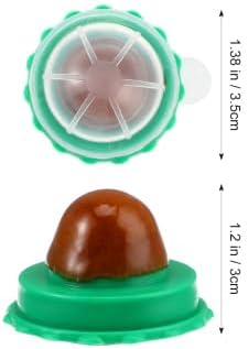 BESPORTBLE 10Pcs Catnip Balls Cat Catnip Ball Natural Licking Edible Wall Stick on Cat Licker Toy Pet Lollipop-PawvioPets