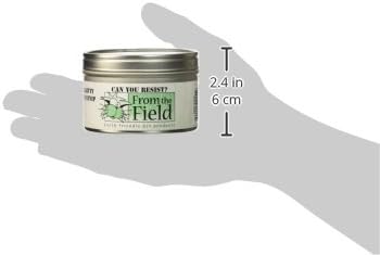 from The Field | Fine Ground Stalkless Catnip | Premium USA-Grown Catnip for Toys & Playtime | Fresh, Potent, Non-Toxic, Eco-Friendly | Safe for Kittens & Cats | Resealable 1 oz Can-PawvioPets