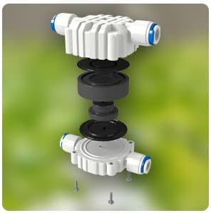 Aquatic Life RO Buddie 3-Stage Hydroponic Reverse Osmosis Water Filter System RO Filtration Unit, 75 GPD-PawvioPets