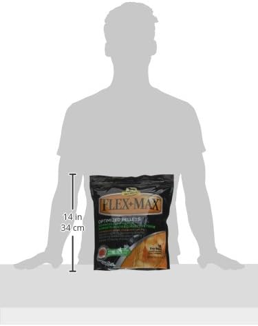 Absorbine Flex+Max Horse Joint Supplement Pellets, Highly Palatable, Comprehensive Equine Formula with Glucosamine, MSM, Chondroitin & Flaxseed, 5lb Bag / 30 Day Supply-PawvioPets