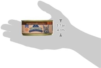 Blue Buffalo Wilderness Wild Delights Minced Natural Wet Cat Food, Chicken & Turkey in Tasty Gravy, 5.5-oz. Cans, 24-Pack-PawvioPets