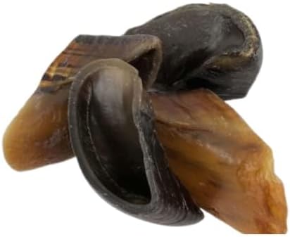 Full-Size Cow Hooves for Dogs | All-Natural Long Lasting Dog Chews | Made from Grass Fed Cattle | Tasty Treat for Oral Hygiene | Fantastic Alternative for Rawhide and Bully Sticks (100 Count)-PawvioPets