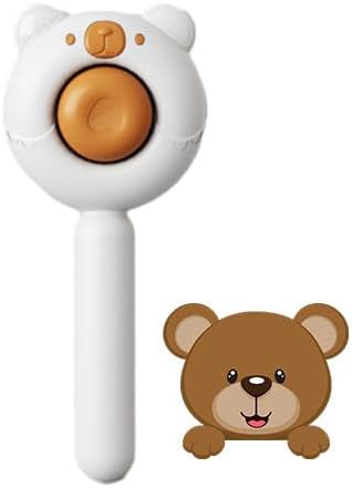 Cat Brush for Short or Long Haired Cats Dogs Rabbits, Cute Dog Brushes with Release Button for Massage and Removes Loose Fur, Dog Hair Brush Pet Grooming Deshedding Comb-PawvioPets