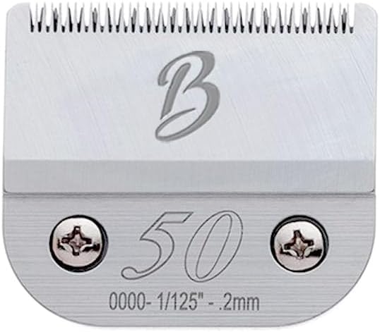 Detachable A Series 50 Blade Dog Grooming Clipper Blades Cuts Length 1/125" 0.2mm Japanese High Carbon Steel Dog Grooming Clipper Replacement Blade 50 | Compatible A5 Series(B50)-PawvioPets