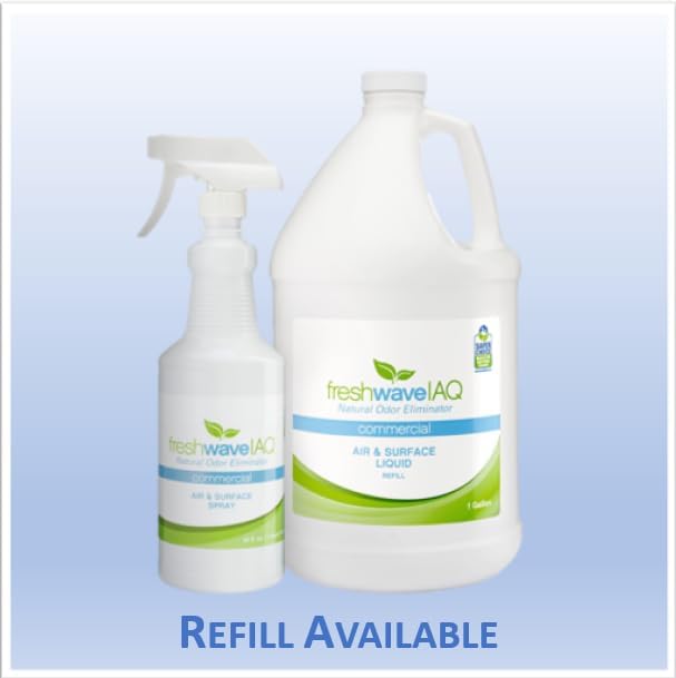 Fresh Wave IAQ Commercial Odor Eliminating Air & Surface Liquid, 1 Gallon | Safer Odor Relief | Natural Plant-Based Odor Eliminator | Odor Absorber for Home or Commercial Areas-PawvioPets