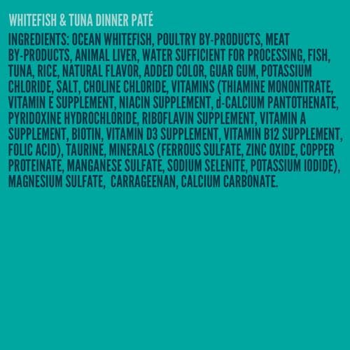 A Strong Heart Canned Wet Cat Food, Whitefish & Tuna Dinner Paté - 5.5 oz Cans (Pack of 24), Made in The USA with Real Ocean Whitefish & Tuna-PawvioPets