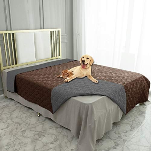 Ameritex Waterproof Dog Bed Cover Pet Blanket for Furniture Bed Couch Sofa Reversible-PawvioPets