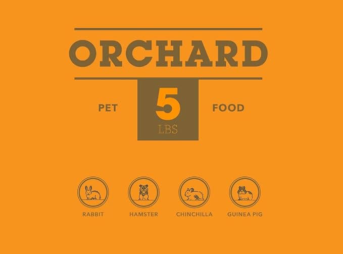 Bunny Honey Orchard Grass Hay for Guinea Pigs, Rabbits, Hamsters & Small Pets Fresh, High-Fiber, Supports Digestive Health & Dental Care, Non-Blended & Fresh Cut-PawvioPets