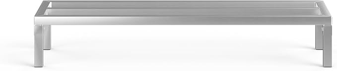 14 in X 48 in. Aquarium Stand | Industrial Style Aluminum Fish Tank Base with Open Frame Design-PawvioPets