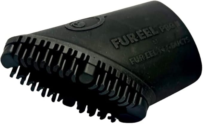 Buff Brite Fur-EEL FANG Refill PRO II Cat & Dog Hair Remover | Pet Fur Remover Vacuum Attachment | Perfect Sand/Lint/Pet Hair Remover for Car, Stairs, & Couches | Works with Almost All Vacuum Brands-PawvioPets