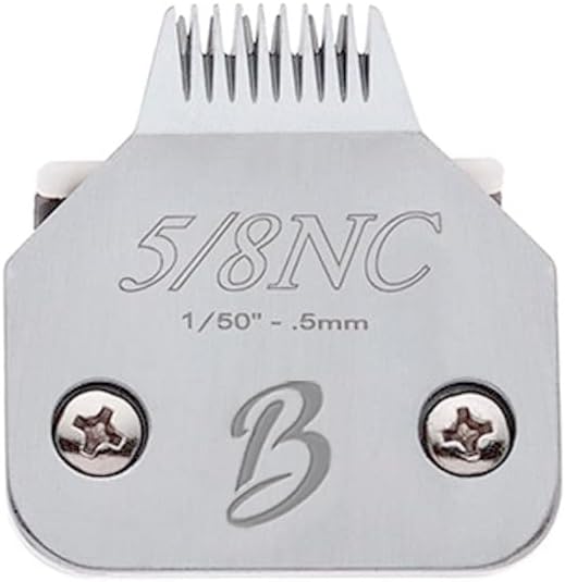 Detachable A Series 5/8 Narrow Cut Blade Dog Grooming Cut Length 1/50" - 0.5mm Ideal for Toe Blade Japanese Carbonized Steel | Compatible A5 Series (5/8NC)-PawvioPets