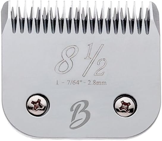 Detachable A Series 8 1/2 Blade Dog Grooming Clipper Blade Cuts Length 7/64" - 2.8mm Japanese Carbon Steel 8 1/2 Clipper Blade | 2.8mm Clipper Blade (Compatible A5 Series(B812)-PawvioPets