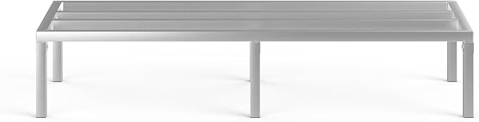 24 in X 60 in. Aquarium Stand | Industrial Style Aluminum Fish Tank Base with Open Frame Design-PawvioPets