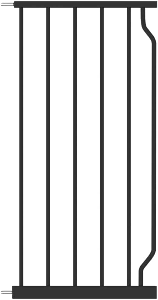 Extra Wide Baby Gate With 14.17in Extensions - Walk Through Pressure Mount Auto Close Child Safety Gate (Black, Extension-14.17"/36cm)-PawvioPets