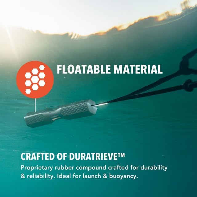 Dog Training Bumper - Durable Retriever Dummy for Professional Training, Perfect for Water Activities, Hunting, and Outdoor Retrieval Practice, with Adjustable Rope for Easy Handling (White)-PawvioPets