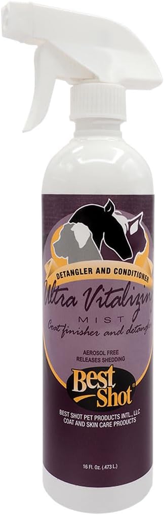 Best Shot Ultra Vitalizing Mist Detangler, 16 oz-PawvioPets