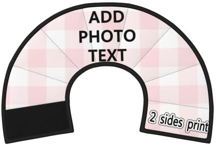 Custom Cat Cone Collar Soft Post-Surgery Comfort Pet Recovery Collar for Spay Safety Elizabethan Collar-PawvioPets