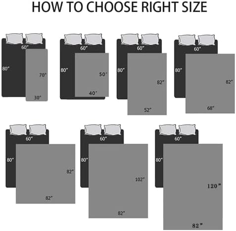 Ameritex Waterproof Blanket Reversible Dog Bed Cover Pet Blanket for Furniture Bed Couch Sofa-PawvioPets