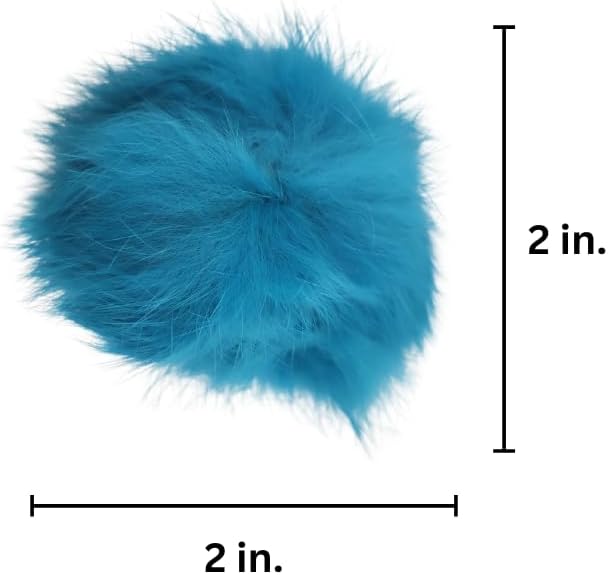 3 Count of Bat Arounds: Fur Ball Cat Toy from Da Bird-PawvioPets