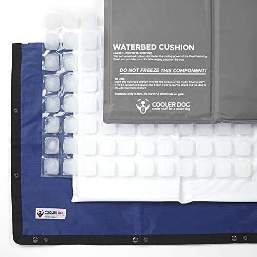 Dog Cooling Pad Dog Cooling Products Hydro Cooling Mat 4 Pack for X-Large Dogs-PawvioPets