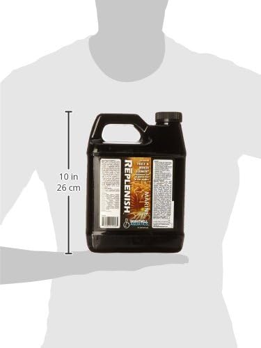 Brightwell Aquatics Rēplenish – Premium Trace & Minor Element Supplement for Marine Aquariums, Supports Healthy Fish, Corals, and Invertebrates, 2 L-PawvioPets