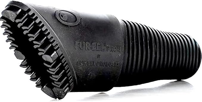 Buff Brite Fur-EEL FANG Refill PRO II Cat & Dog Hair Remover | Pet Fur Remover Vacuum Attachment | Perfect Sand/Lint/Pet Hair Remover for Car, Stairs, & Couches | Works with Almost All Vacuum Brands-PawvioPets
