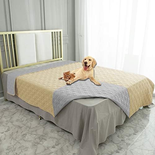 Ameritex Waterproof Dog Bed Cover Pet Blanket for Furniture Bed Couch Sofa Reversible-PawvioPets