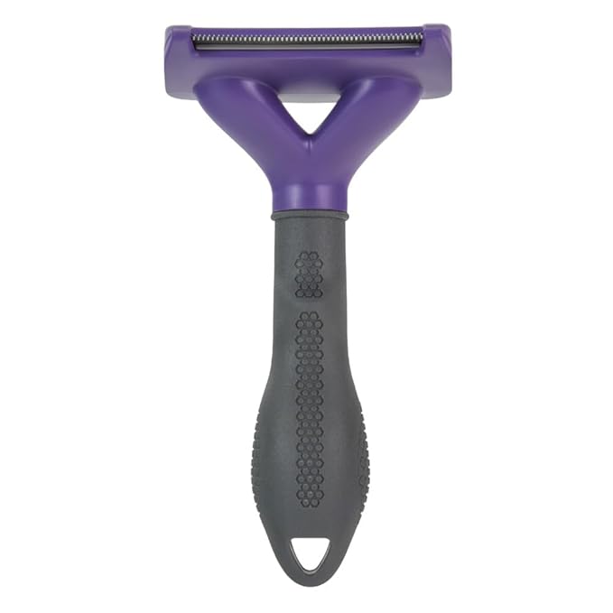 FURminator deShedding Tool For Medium/Large Cats, Short Hair, Removes Loose Hair From Shedding-PawvioPets