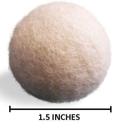 Balls for Cats - Felt Wool Cat Toy Balls for Small Pet Fetch and Play - Eco Friendly Quiet Wool Ball Cat Toy for Cats and Kittens - Choose Your Colors (White)-PawvioPets