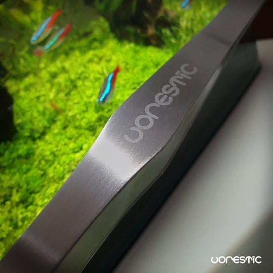 1PC Straight Aquarium Tweezers, 15" Long Tweezers for Terrarium, Stainless Steel Aquascape Tool for Planting Aquarium Plants, and Aquarium Maintenance-PawvioPets