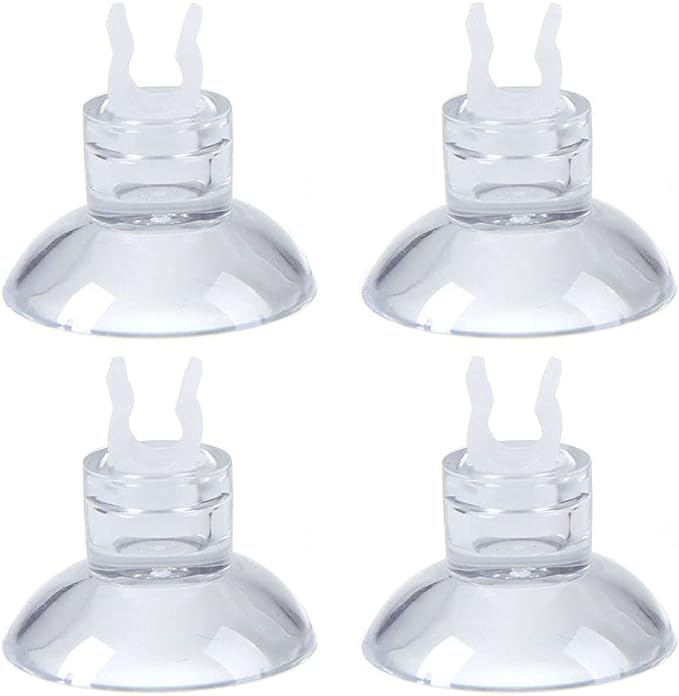 ALEGI 4pcs Large Aquarium Sponge Filter with Suction Cups, Check Valves for Breeding Fry Betta Shrimp Fish Tank (Medium for 20-50 Gal 4 Pcs)-PawvioPets
