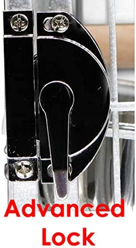 54" Large Double Birdhouse Breeder Bird Flight Cage with Center Divider Side Breeding Nest Doors Removable Rolling Stand (51" Length x 17" Depth x 54" Height, White Vein)-PawvioPets