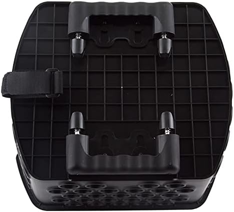 BiKASE Durable Dog Bike Basket & Carrier, Rear Mount Pet Basket for Bikes with Super Comfort Mat and Cover, Ideal for Small Dogs and Cats up to 12 lbs-PawvioPets