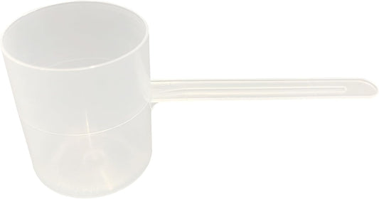 82 mL (82 CC | 2.77 Oz.) Long Handle Scoop for Measuring Coffee, Pet Food, Grains, Protein, Spices and Other Dry Goods (Pack of 100)